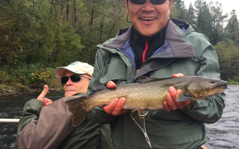 Fly-fishing the McKenzie River