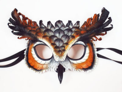 Annie Libertini – Osprey Mask and Great Horned Owl Handbag September 23-27, 2019